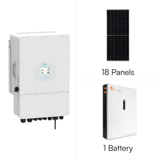 12KW Deye 3 Phase Pack 8-7