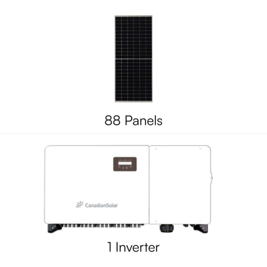40KW Canadian Solar Grid-Tie Pack