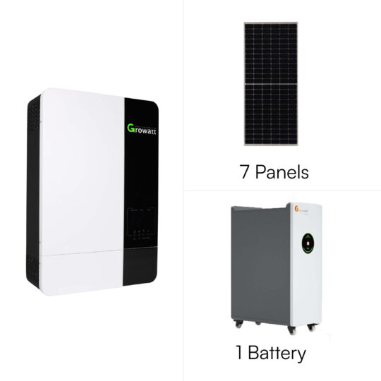5KW Growatt Pack 12.5