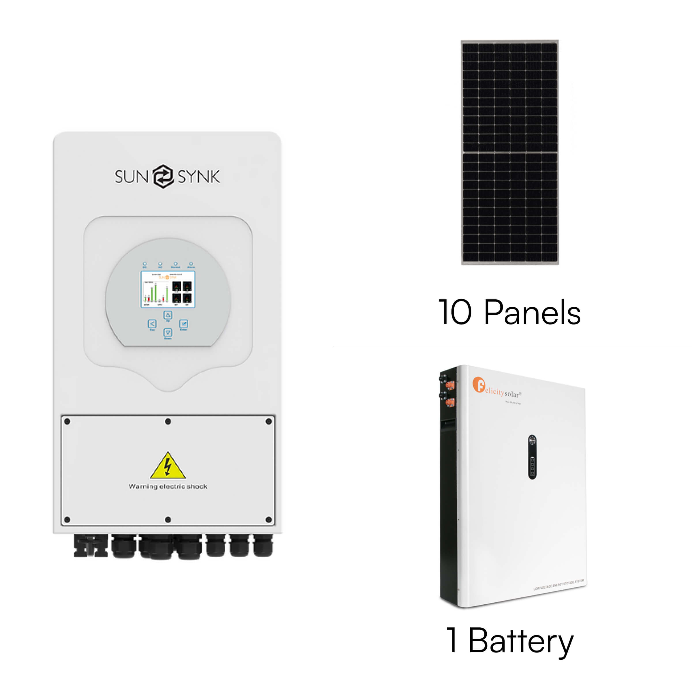 5kW Sunsynk Pro 12.5KWh Pack | Solar District (ZA)