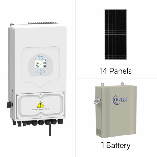 8kW Deye Hubble 5.5kWh