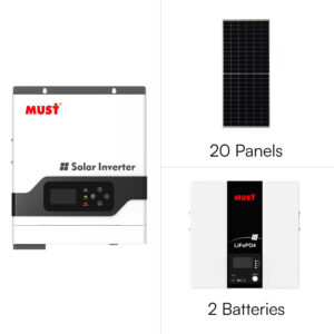 Must 10kW Solar Sizzler Pack