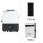 10kW GreenEnergy Dynamo: Luxpower 10kW Hybrid Inverter and Volta Battery Solar Package